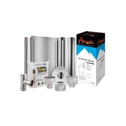 Kit pellet Inox techo